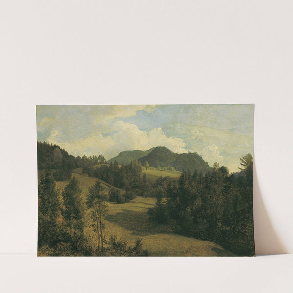 Landschaft bei Miesenbach (1830) by Friedrich August Matthias Gauermann