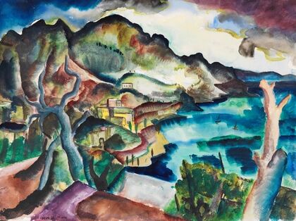 Landschaft bei Minori (1921)