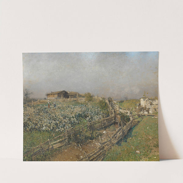 Landschaft bei Plankensteig in Oberösterreich by Robert Russ