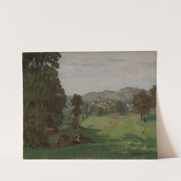 Landschaft bei Sasbachwalden by Otto Graf