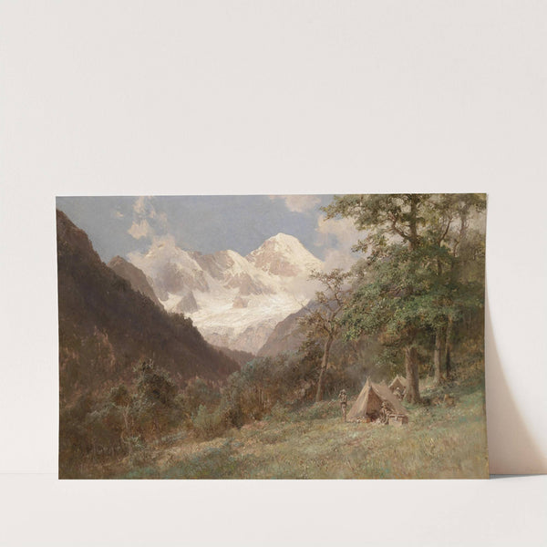 Landschaft im Kaukasus by Edward Theodore Compton