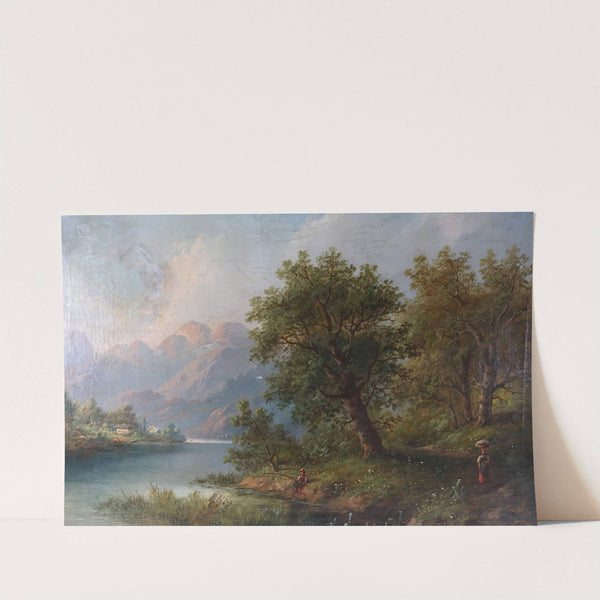 Landschaft in de Steiermark by Eduard Boehm