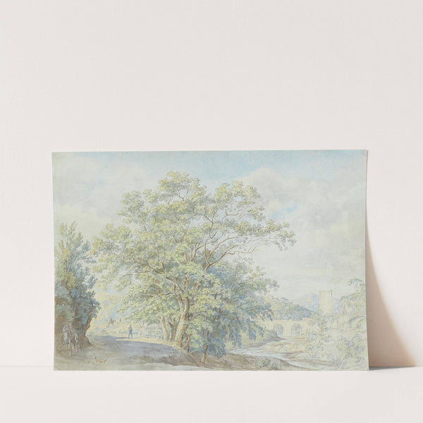 Landschaft in den Albaner Bergen by Johann Georg von Dillis