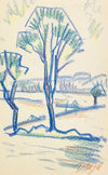 Landschaft mit Bäumen