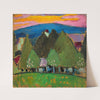 Landschaft mit Bäumen (Circa 1909) by Alexej von Jawlensky