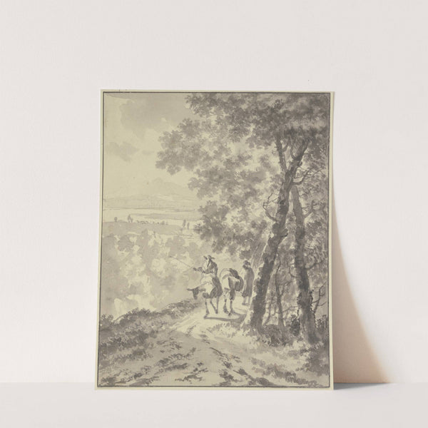 Landschaft mit Maultiertreibern by Jan Asselijn