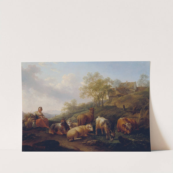 Landschaft mit weidendem Vieh (1766) by Joseph Roos the elder