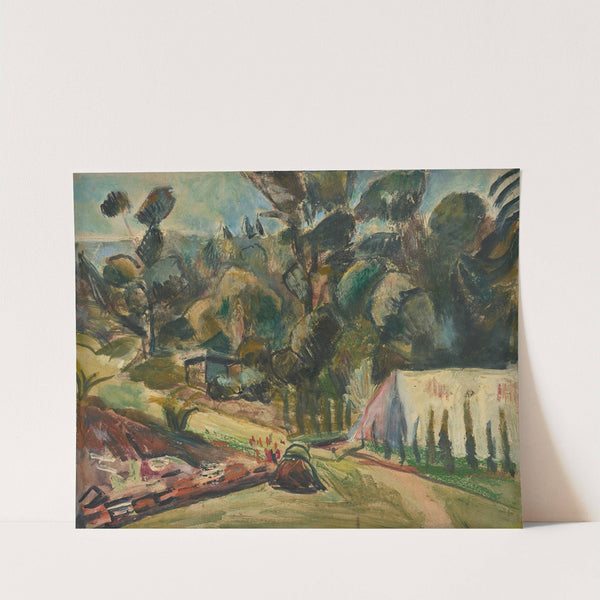 Landschaft mit Zelt (1935) by Rudolf Grossmann