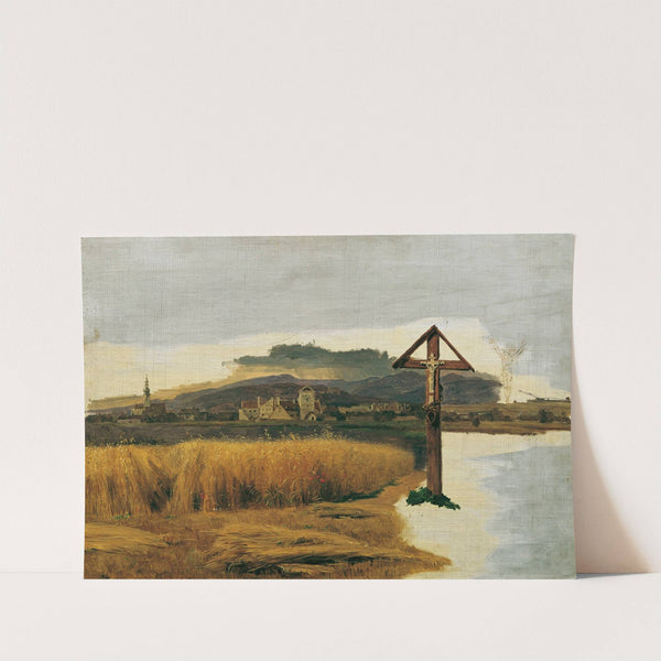 Landschaft von Brunn am Gebirge (1846) by Ferdinand Georg Waldmüller