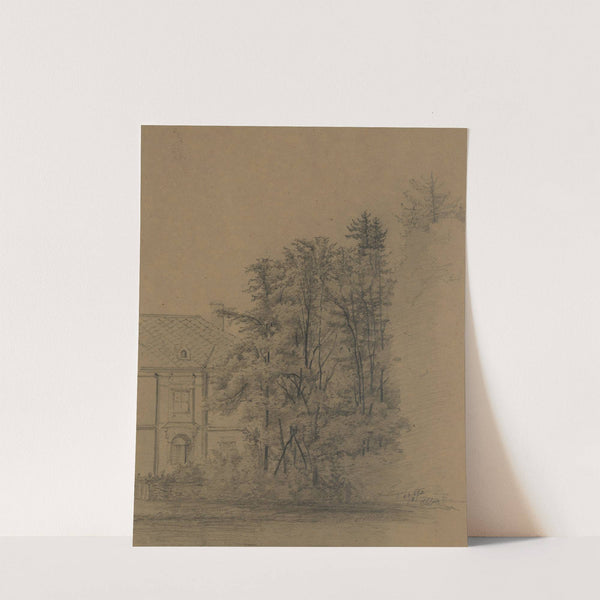 Landschaftmotiv aus Weidlingau (1873) by Tina Blau