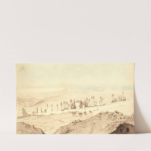 Landschaftsskizze von der Hochzeitsreise (1883) by Tina Blau