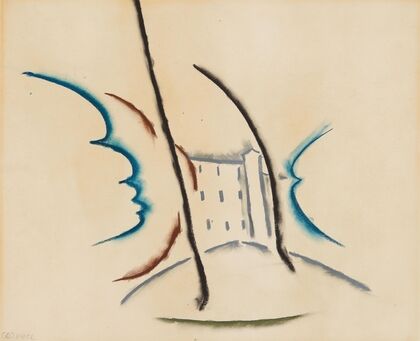 Landschaftsskizze (1920)