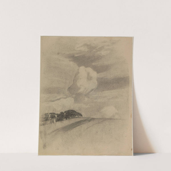 Landschaftsstudie by Gustav Kampmann