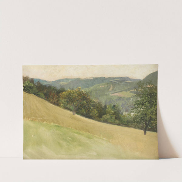 Landschaftsstudie (1900) by Sigmund Walter Hampel