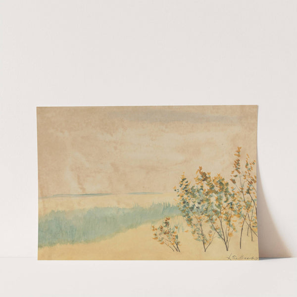 Landschap by Léon Spilliaert