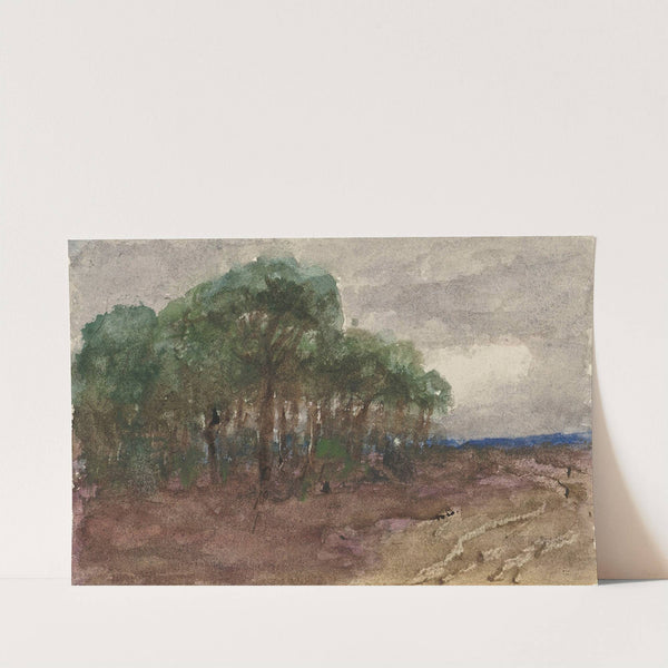 Landschap by Sientje Mesdag Van Houten