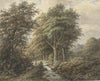 Landschap , after Johann Bernard Klombeek