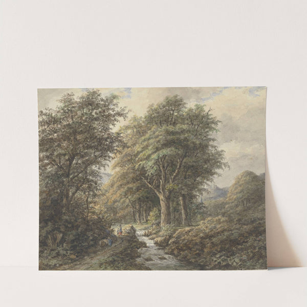 Landschap , after Johann Bernard Klombeek by Matthijs Maris