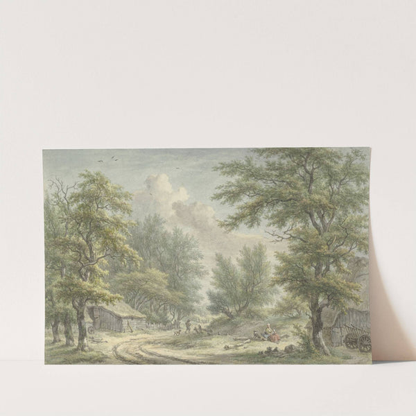 Landschap bij Eext, Drenthe by Egbert van Drielst
