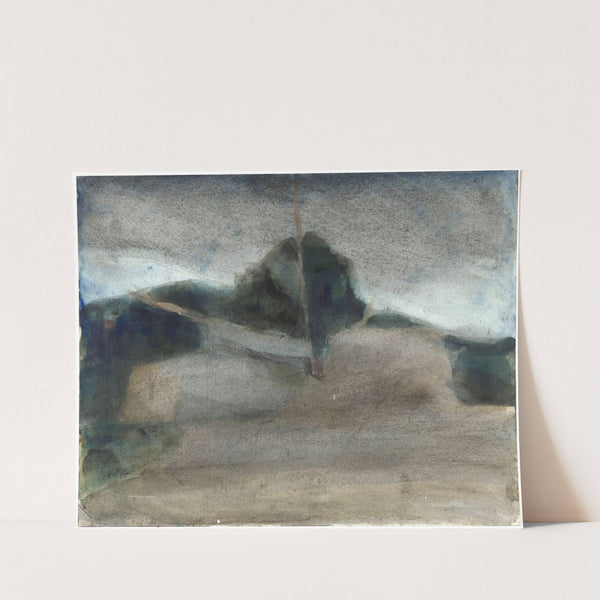 Landschap (1874 - 1945) by Carel Adolph Lion Cachet