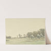 Landschap in de omgeving van Wageningen (1755 - 1818) by Egbert van Drielst
