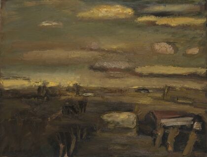 Landschap in februari (1934)