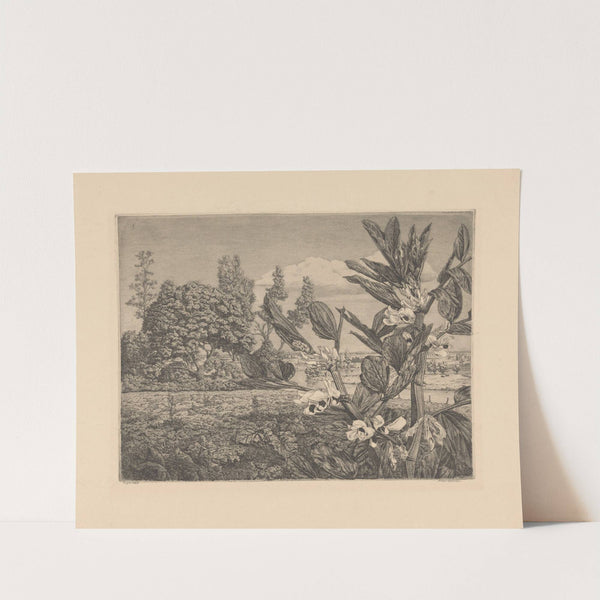 Landschap met bloemen (1943) by Arend Hendriks