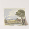 Landschap met boerderij by Pieter van Loon