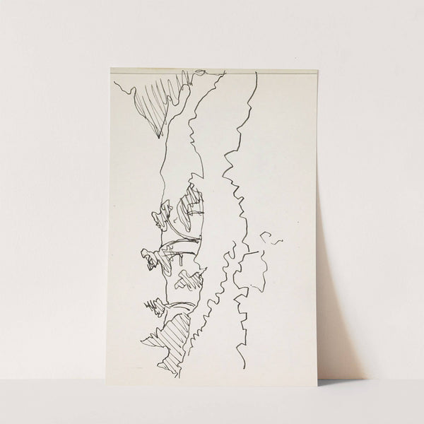 Landschap met bomen by Reijer Stolk