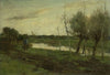 Landschap met een vaart
