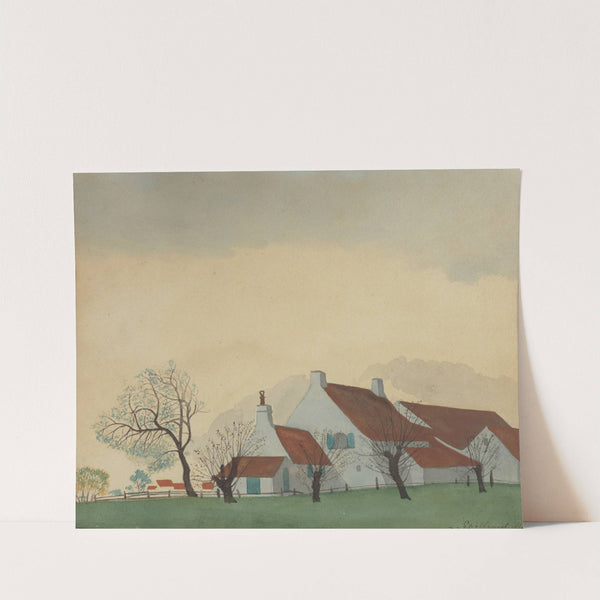 Landschap met hoeve by Léon Spilliaert