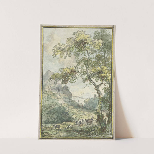 Landschap met vee (1752 - 1819) by Jurriaan Andriessen