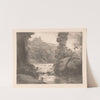 Landschap met waterval (1920) by Simon Moulijn