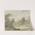 Landschap met zittende tekenaar en kasteel aan water by Hermanus Numan