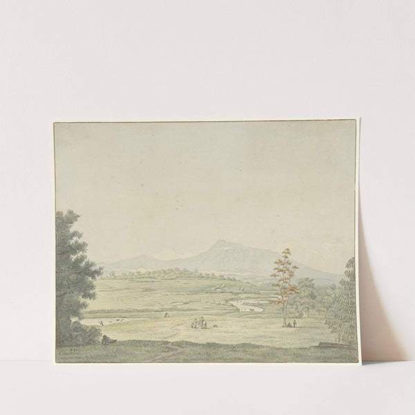 Landschap op Java by Pieter van Oort Hzn