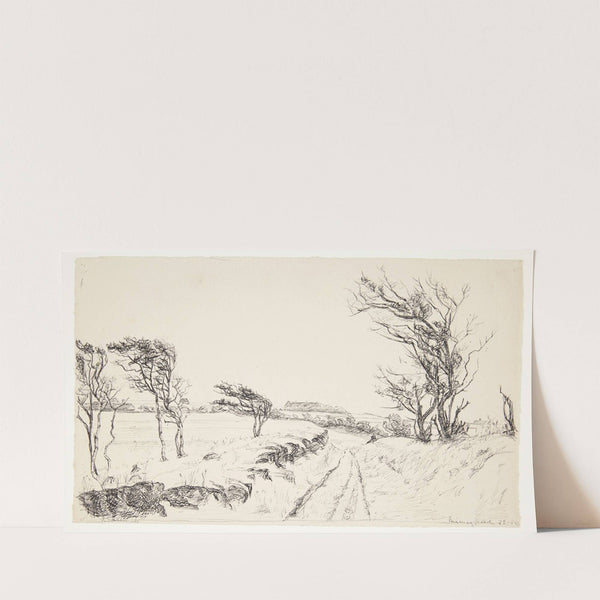 Landskab Breininggaard (1900) by Johanne Krebs