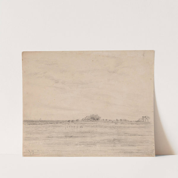 Landskab (1909) by Jens Adolf Jerichau