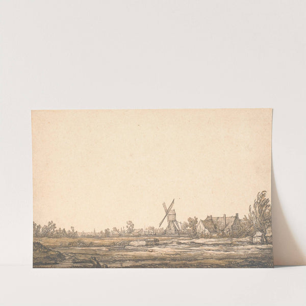 Landskab med en mølle (1640) by Aelbert Cuyp