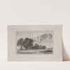 Landskab ved Borup by Hans Anton Thiele