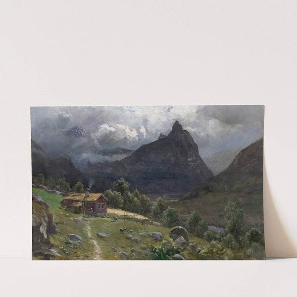 Landskap by Peder Cappelen Thurmann
