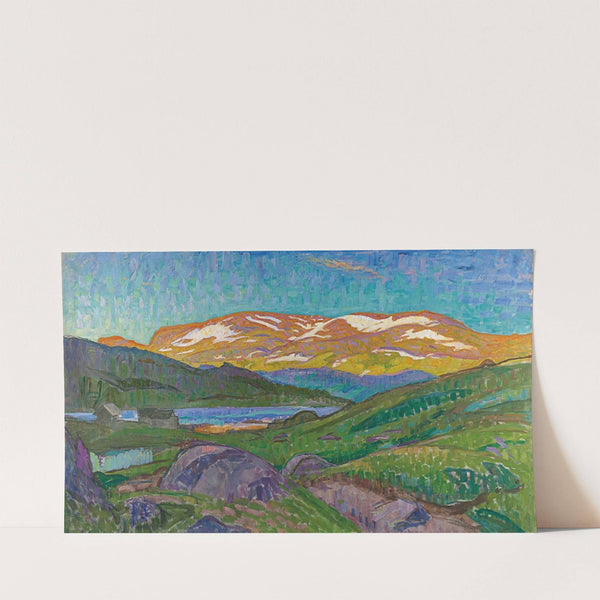 Landskap från Gjendesheim (1910) by Richard Bergh