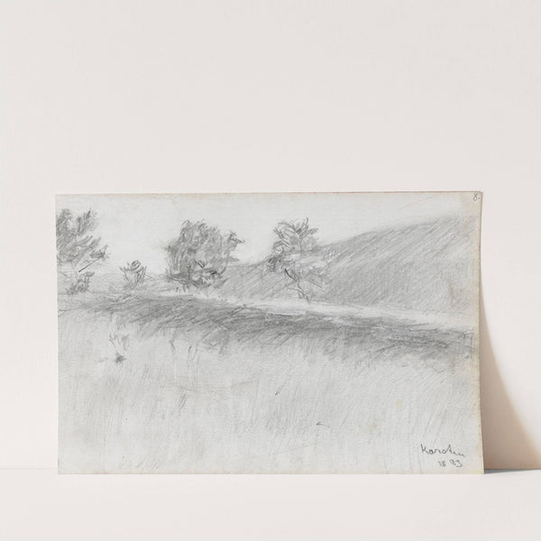 Landskap, Telemark by Ludvig Karsten