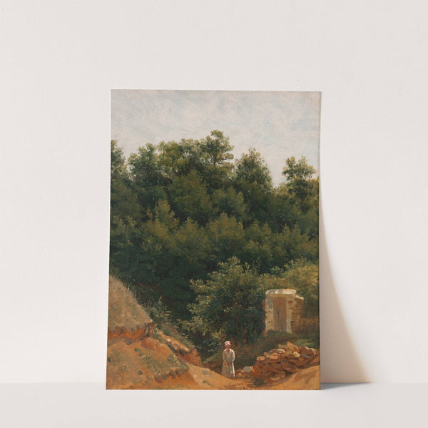 Landskapsstudie by P. C. Skovgaard