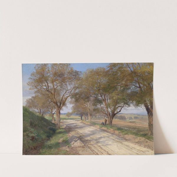 Landstraße bei Plankenberg by Hugo Darnaut