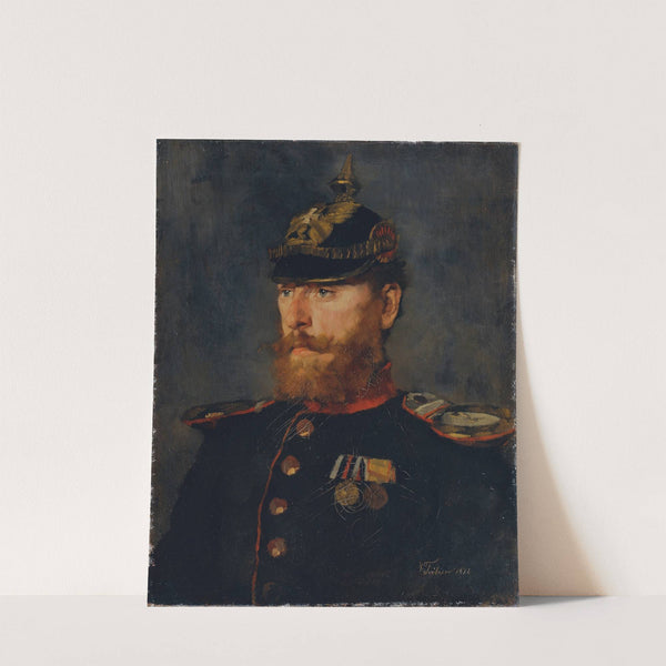 Landwehroffizier by Wilhelm Trübner