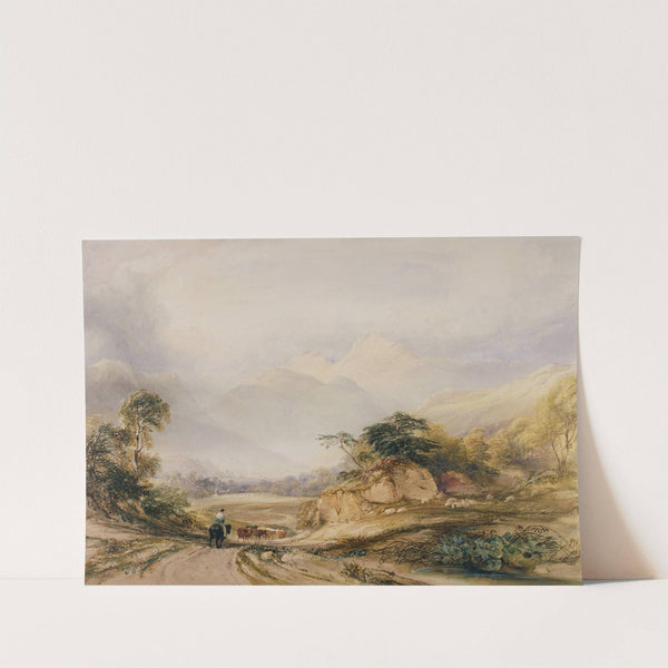 Langdale Pikes (1839) by Copley Fielding