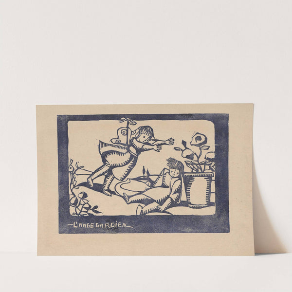 ‘Lange Gardien’ – Guardian Angel by Tadeusz Makowski