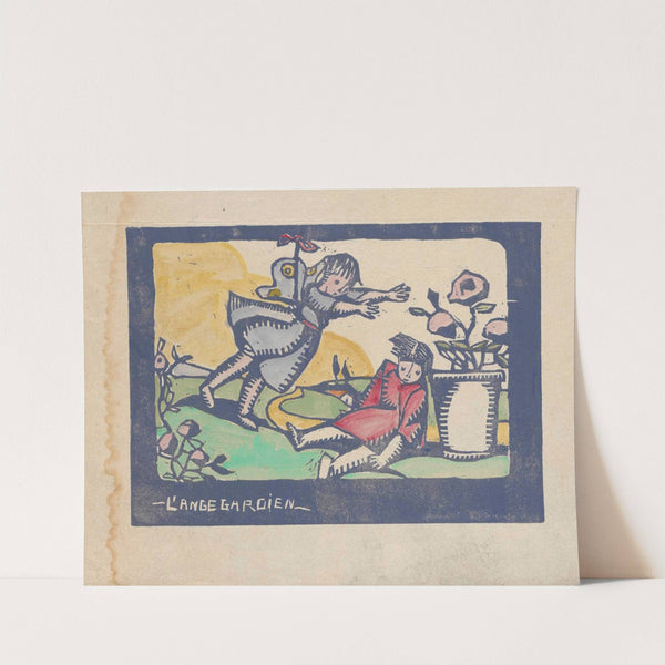 ‘Lange Gardien’ – Guardian Angel by Tadeusz Makowski