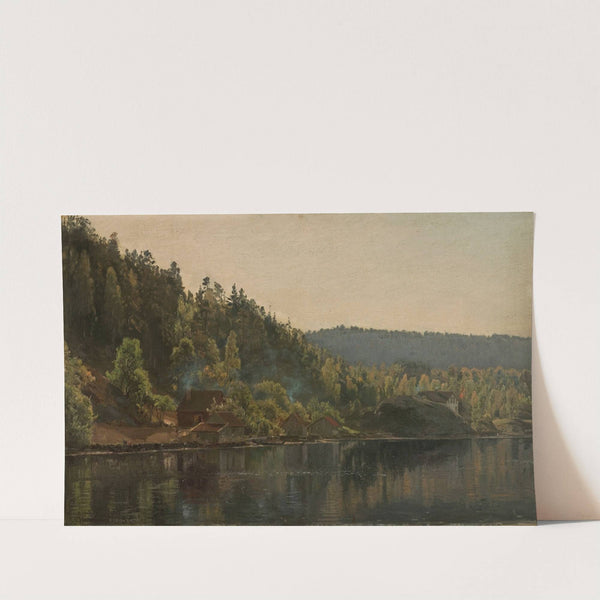 Langesand ved Risør by Amaldus Nielsen