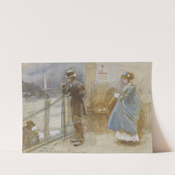 Langham sketching club by George John Pinwell